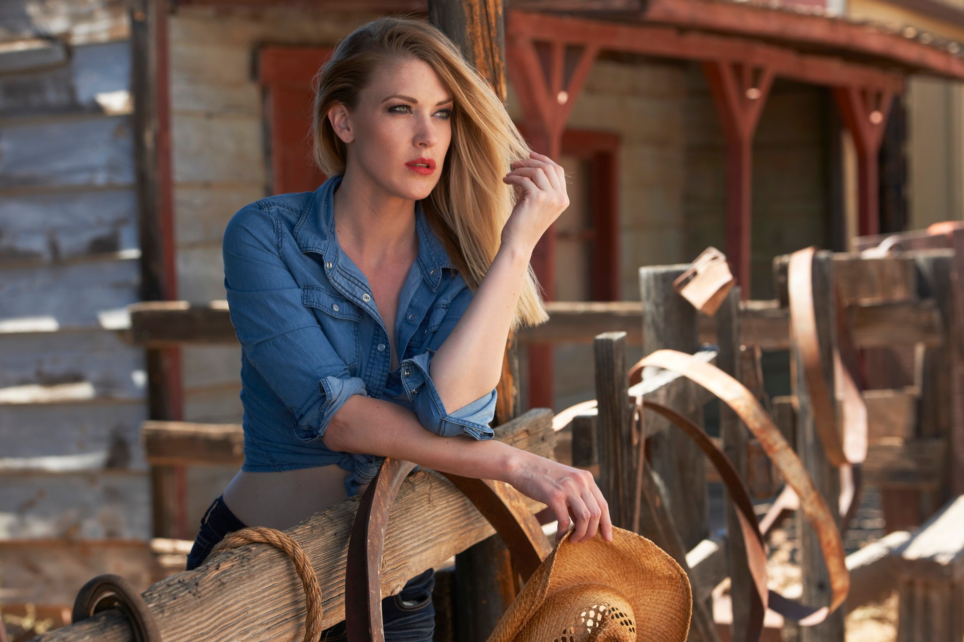 Blonde Cowgirl